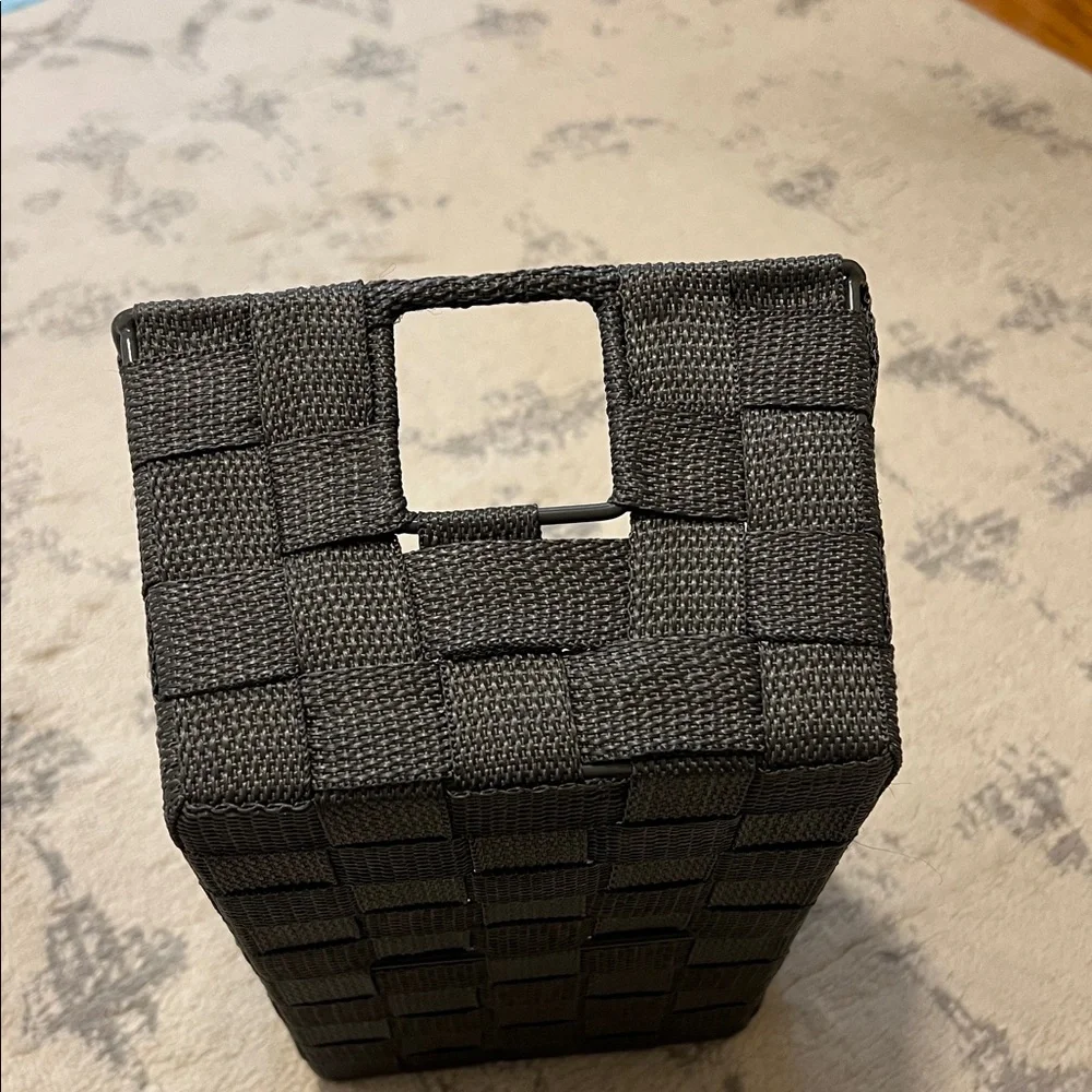 Gray Storage Basket